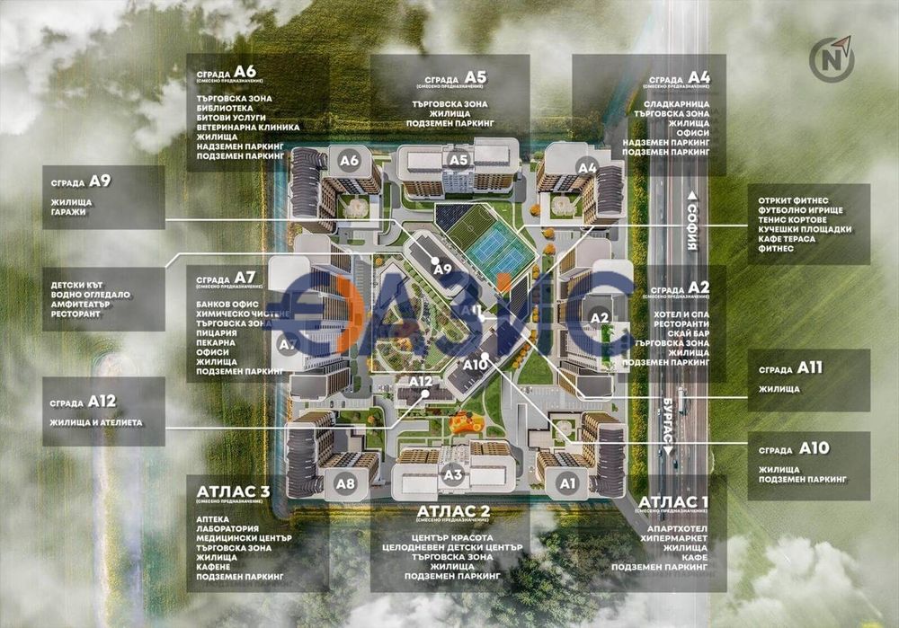 Продава се Двустаен апартамент в Бургас, Център - 76 кв.м за 1387 €/кв.м - Снимка #2