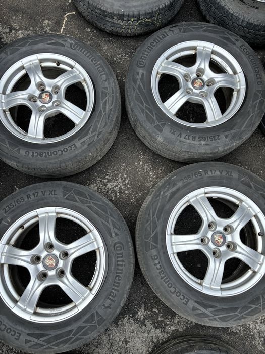 Jante Porsche R17 5x130 anvelope vara