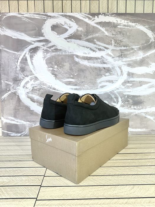 Christian Louboutin Low Black Spikes