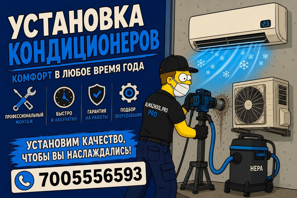 Установка кондиционеров