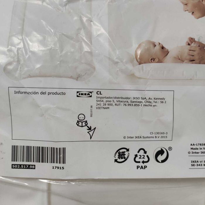 Нова подложка за повиване IKEA