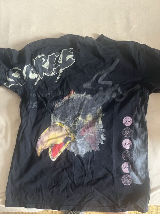 Travis Scott x Fragment Design футболка