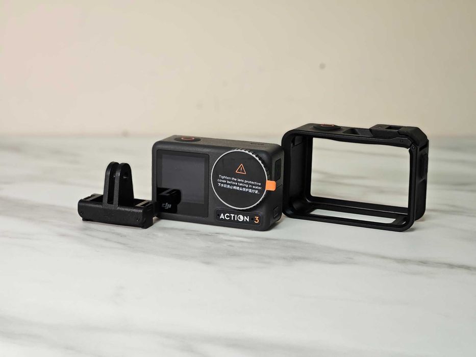 DJI Action 3 | 4K | Двоен дисплей | Влог | Перфектна