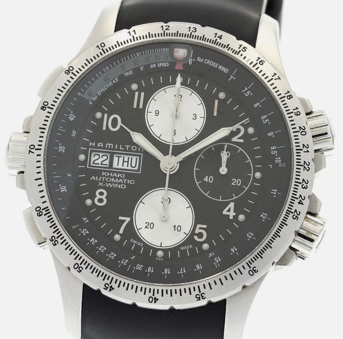 Hamilton Khaki X Wind Aviation Swiss Made