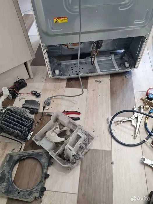 Ремонт холодильников. Заправка фреоном