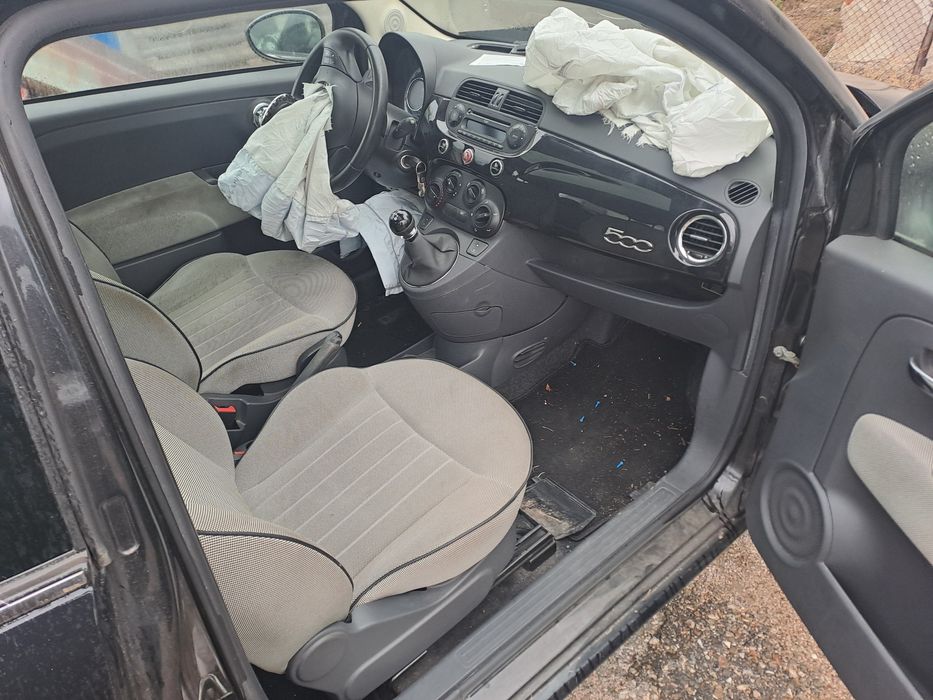 Фиат 500 на части