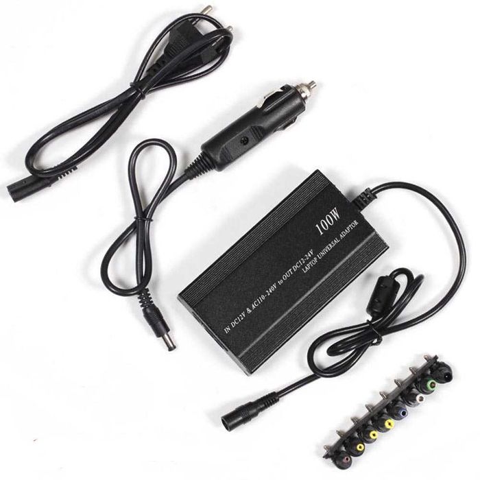 Универсално зарядно Automat, за лаптопи, 120W, Комбинирано 12V / 220V