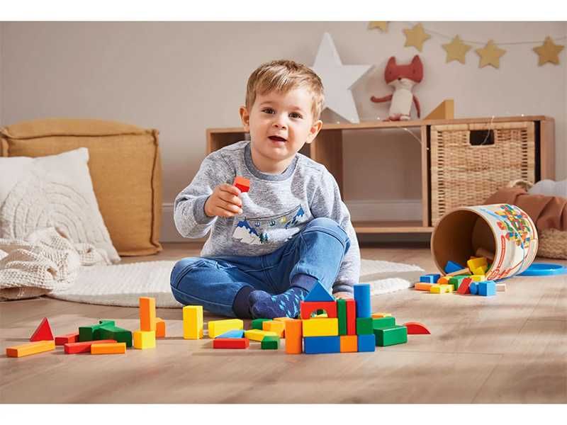 НОВИ! Конструктор дървени блокчета различни модели