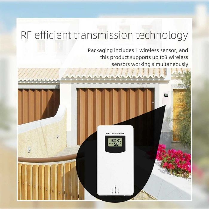 Цифровая метеостанция, WIFI TUYA