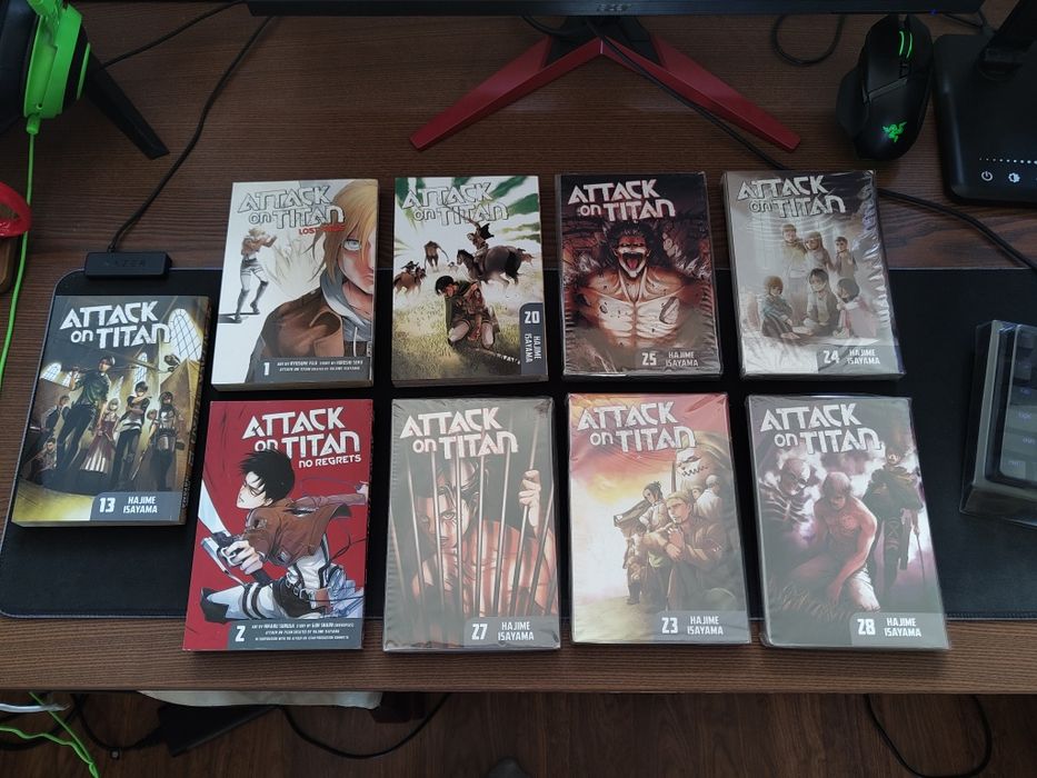 Манга на Attack on Titan