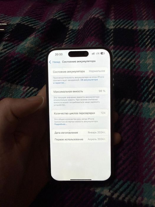 Iphone 15 pro 128гб