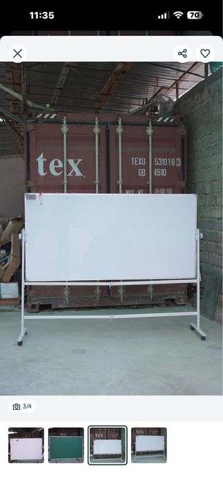 Маркерная доска ПОЧТИ НОВАЯ