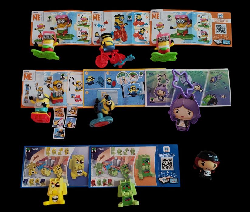 Киндер Sprinty,.Harry Potter,,Енчантималс, Миньони, Смърфове,