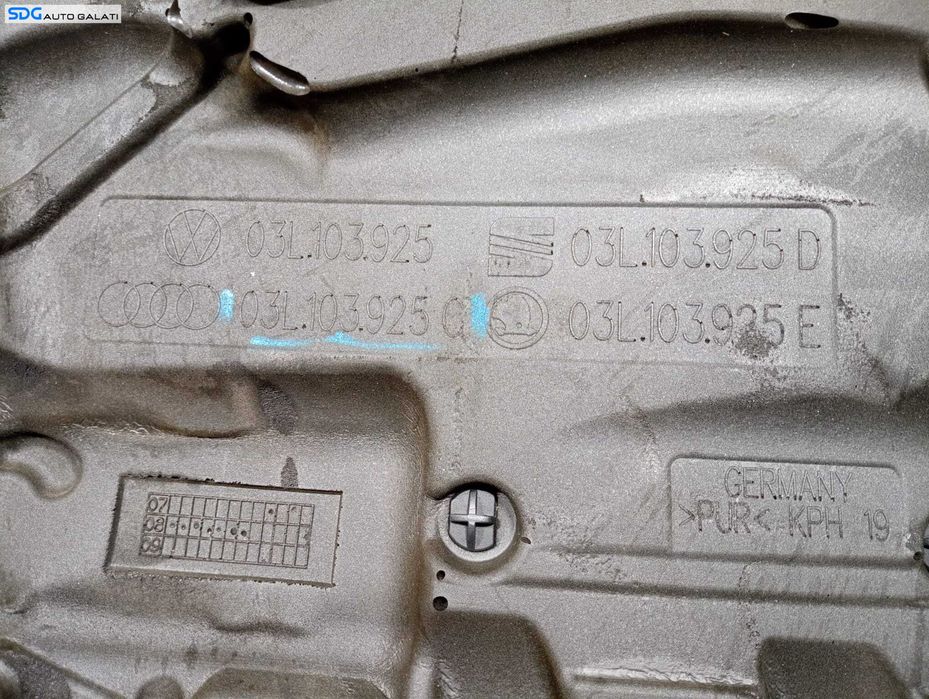 Capac Protectie Burete Antifonare Motor Volkswagen Passat B7 2.0 TDI 2010 - 2015 Cod 03L103925C 03L103925 03L103925D 03L103925E [M6944]