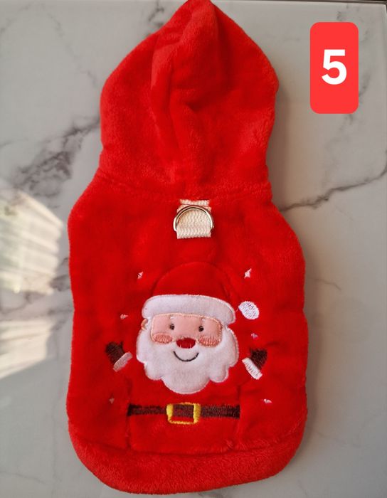 Коледни дрешки за кученца и котки от XS до L; пуловер за куче и коте