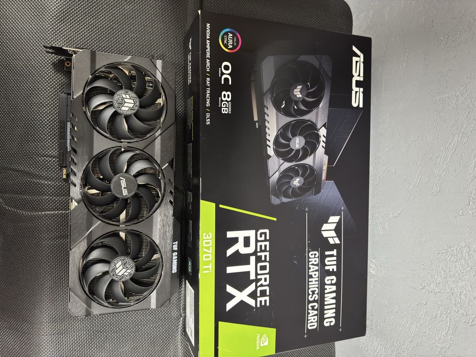 Asus rtx 3070ti OC Edition placa video gaming editare video