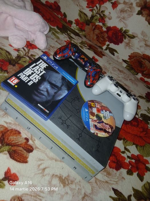 Ps4 pro. 1tb cu jocuri