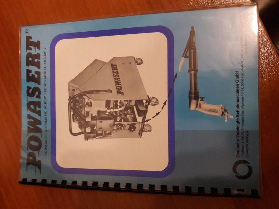 Преносима автоматична винтонавивна машина Powasert - Германия