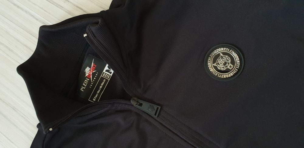 Philipp Plein Sport Slim Fit Mens Size M ОРИГИНАЛ! Мъжко Спортно Горни
