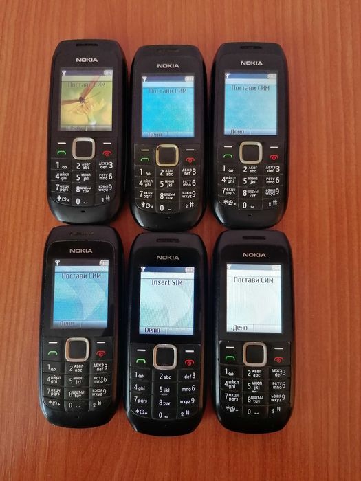 Продавам телефони Nokia 6бр.1616 и 3бр.1650