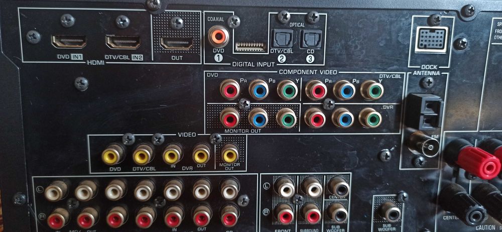 Yamaha RX-V463 HDMI USB дистанционно