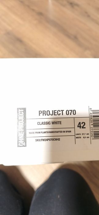 Боси мъжки обувки Ohne project 070 42-ри номер