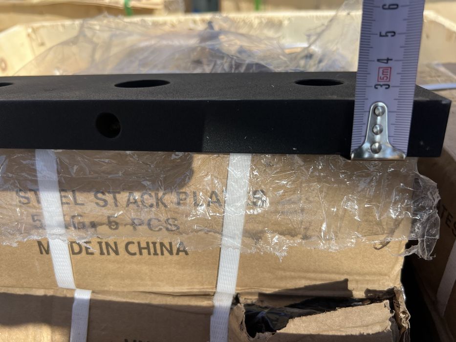 Най добра цена 2 лв  кг Фитнес тежести за уреди   НОВИ ! ! !