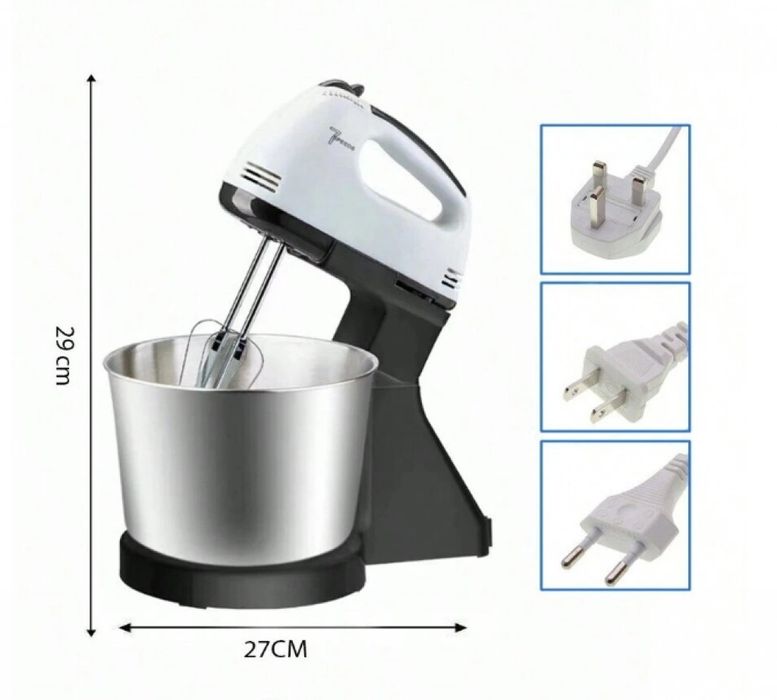 Планетарен миксер с метална купа SCARLETT SHM-133B