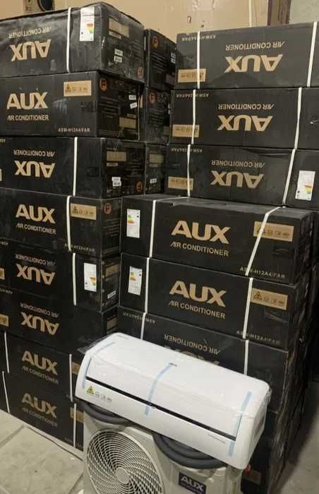 кондиционер AUX 12/18/24 инвертор 135W работает энергопотребления	A++