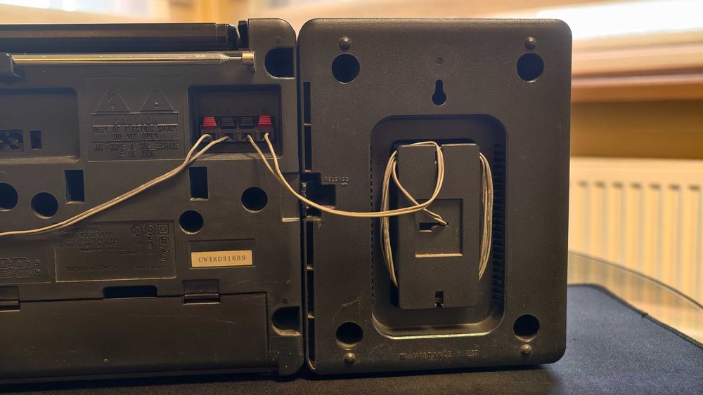 Casetofon portabil vintage Panasonic RS-CS710