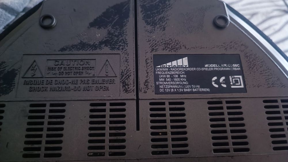 Касетофон Сиди и радио