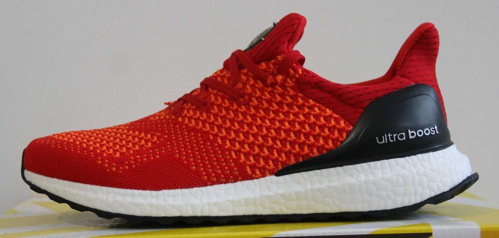 Adidas Ultra Boost - Червено и оранжево, размер 41 1/3 (26 см)