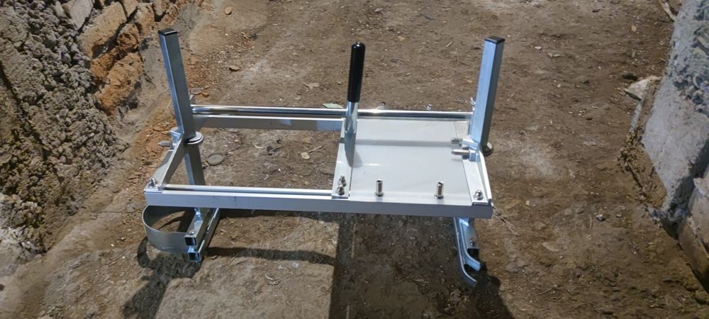 Ръководство за верижен трион, преносима спомагателна скоба за рязане н