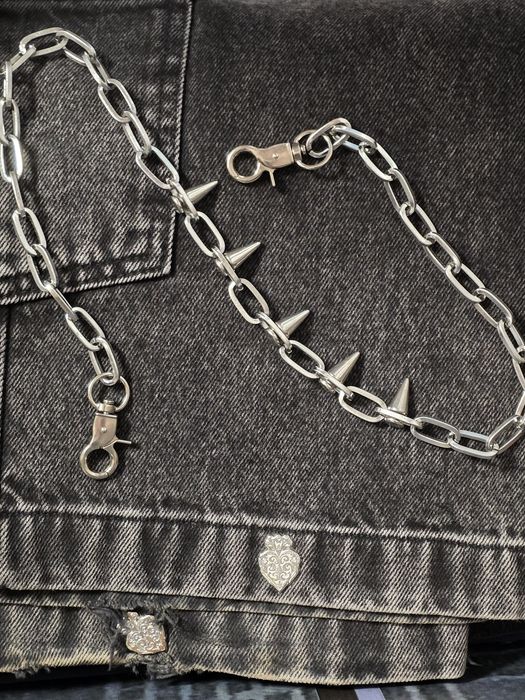 Alexander Spade Knight Denim pants