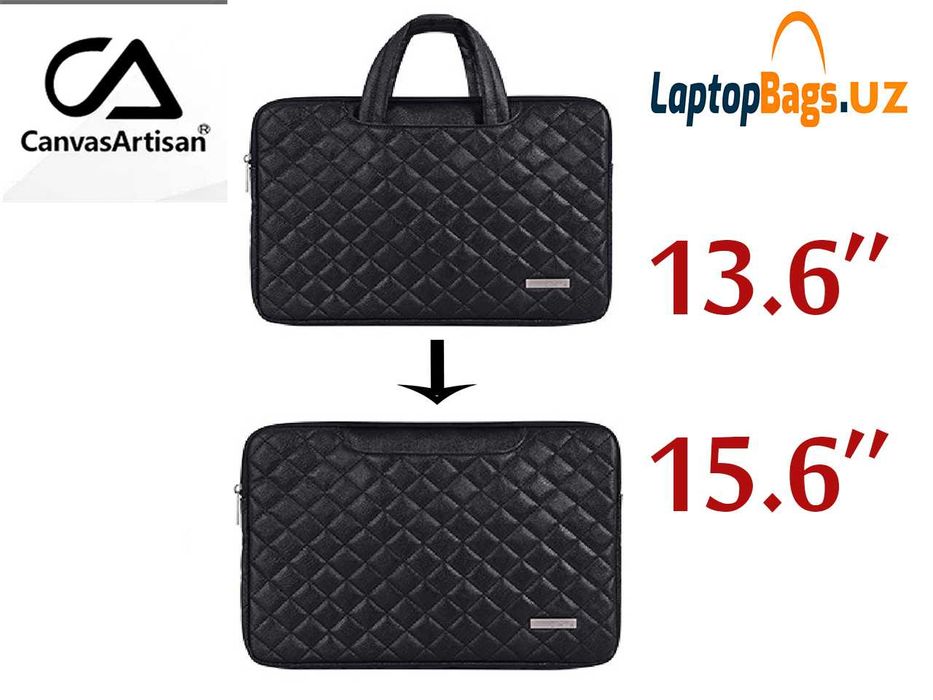 CanvasArtisan®️ для ноутбука и макбука 13.3″-15,6″ стеганный