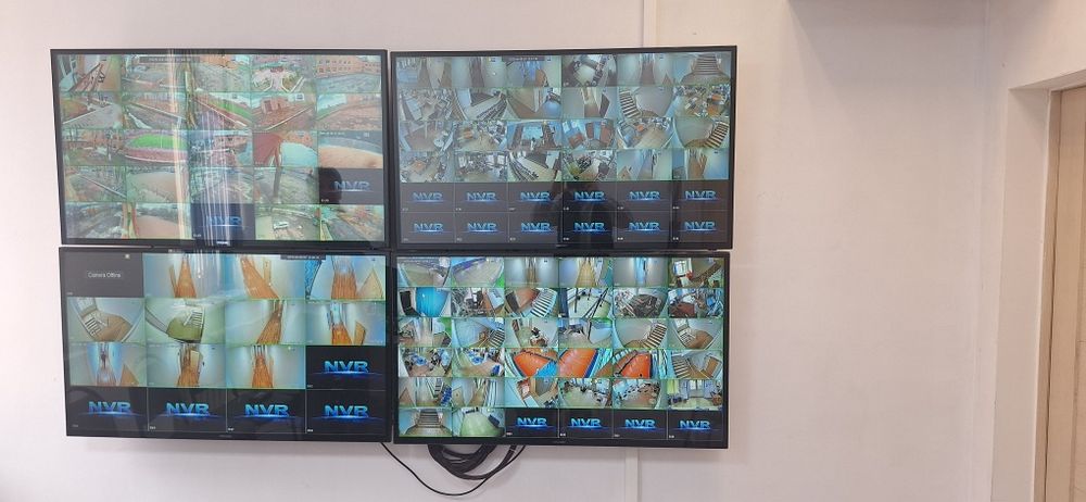 Установка видеонаблюдения