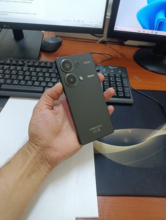 Redmi note 13pro 12/256gb ideal ochilmagan usta kurmagan aybi yuq toza