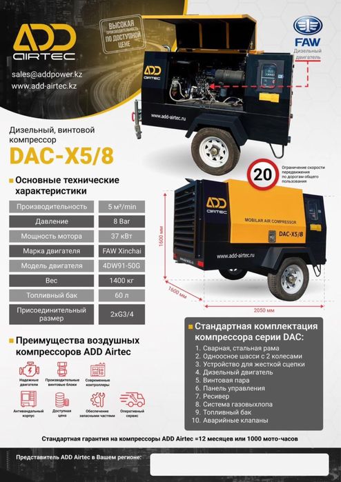 Компрессор в аренду