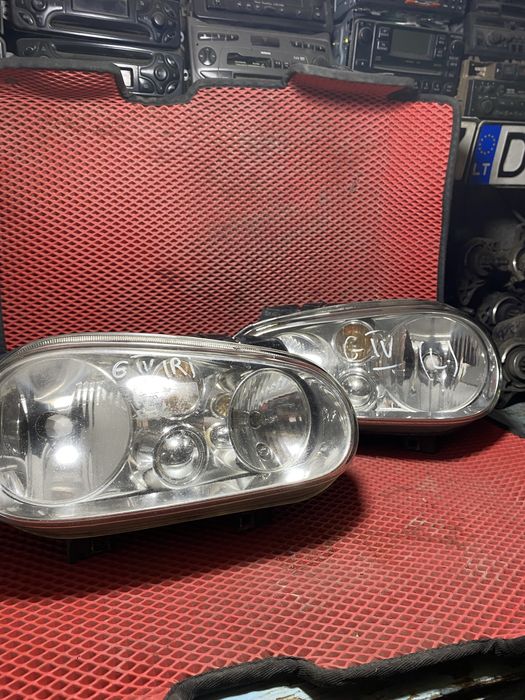 Передние фары Гольф 4