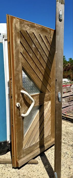Usa intrare casa cabana lemn termopan H 222 x L 110 Germania