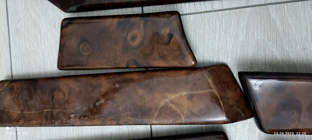 БМВ Е34 дерево обшивки