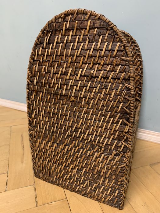 Винтидж ратанова поставка за списания / 80-те