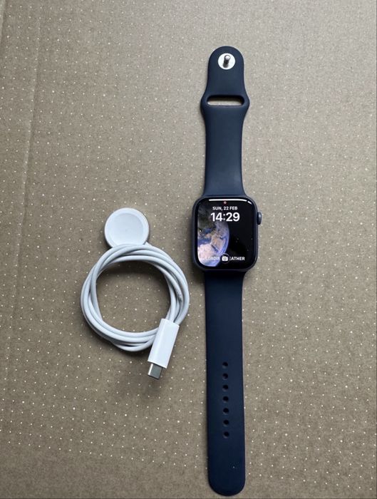 Apple watch 7 Blue, 45mm Gps+ Cellular