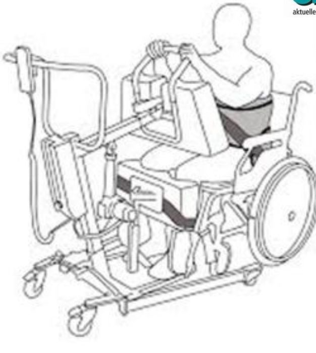 Macara/elevator de transfer pentru persoane cu dizabilități