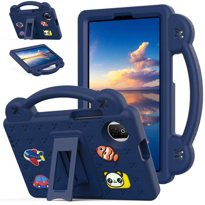 Детский противоударный чехол для планшета с ручкой и подставкой