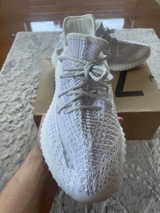 Yeezy 350 Static White Reflective
