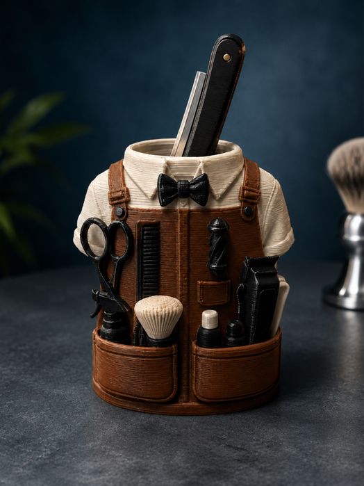 Barber Station Органайзер – За Гребени, Машинки и Инструменти