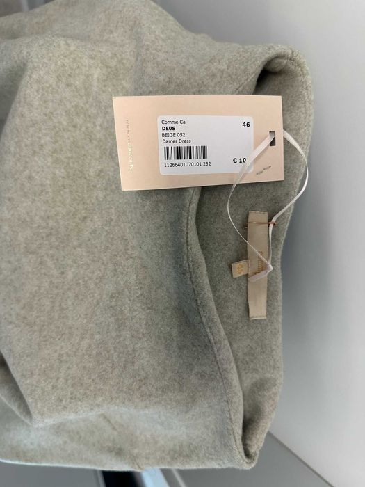 Rochie sezon rece - Comme ca, bej - 46