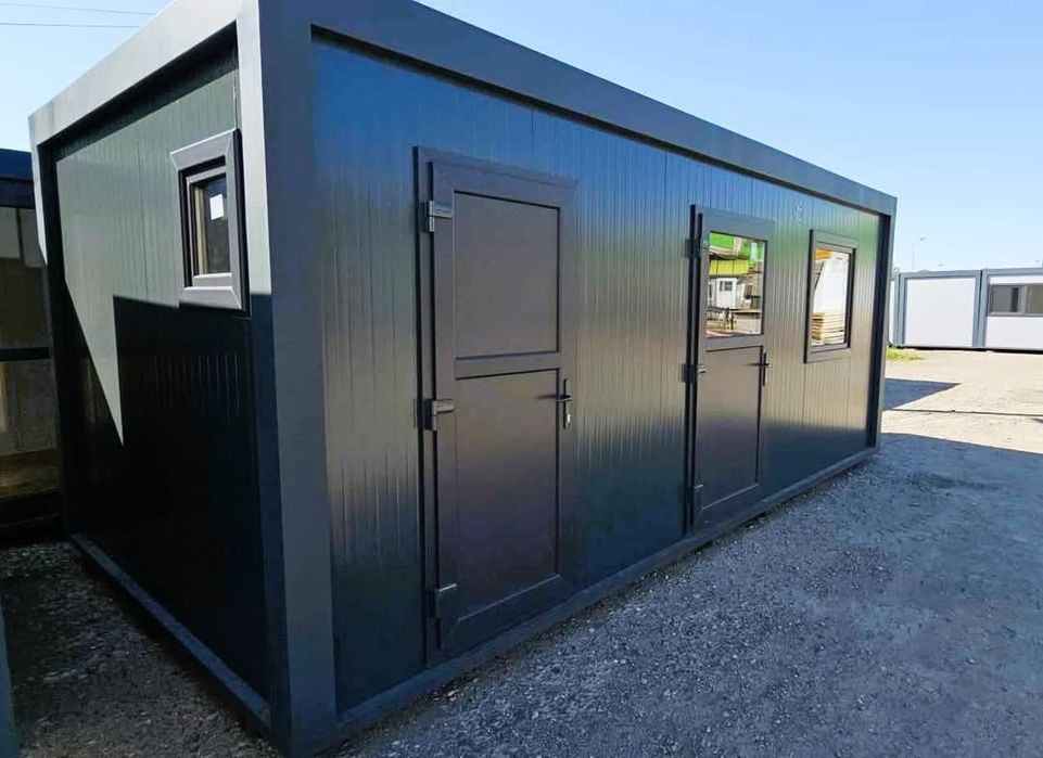 Container modular birou, spatiu comercial, locuinta 4.8 x 6m