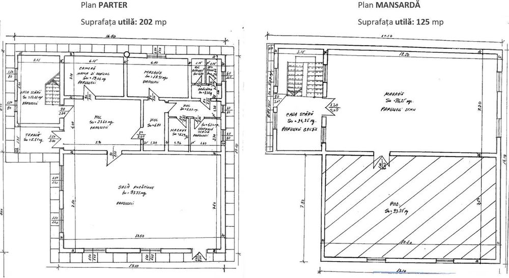 Imobil de vânzare în Bălcăuți, jud. Suceava, P+M, 367 mp desfășurați